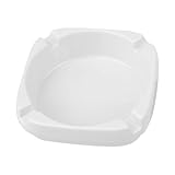 Cendrier en porcelaine imitation : fabriqué à partir de matériaux de première qualité, il est pratique et cendrier d'extérieur