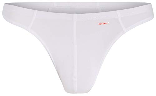 Olaf Benz - Tanga para Hombre, Talla 48, Color Blanco 1000 Cover