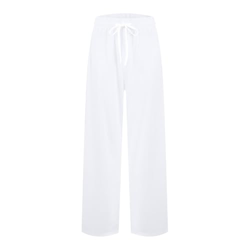 Men's Pajama Pants Cotton Lightweight Pajama Bottoms with Pockets Comfy Sleepwear Lounge Pj Pants3