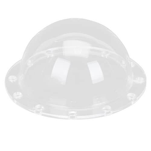STOBAZA 1pieza Cubierta Acrílica Transparente Forma De Media Esfera para Decoración De Paisajes Flores y Figuras Protección Antipolvo para Exhibiciones Hogares y Tiendas