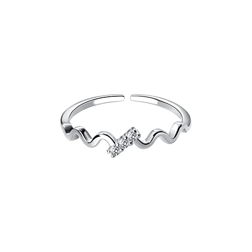 Bague vague ajustable pour femme le bijou idéal du quotidien au mariage