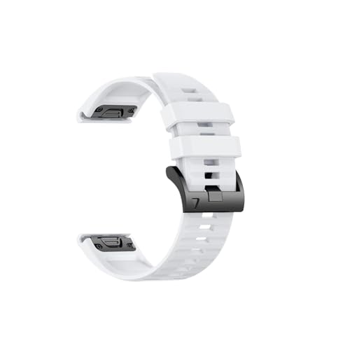 VRX|[cXgbvAɓKGarmin Fenix 8 47mm/51mm/E/6 Pro/6/7/7 Pro/5/5 Plus/Forerunner 965/955/945/935ɑΉ(White,26mm)