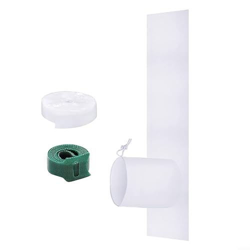 Yuanpgky Kit d'étanchéité portable avec joint d'aération réglable en polyester pour climatiseurs mobiles – 25 x 60 – 92 cm, avec chiffon de nettoyage