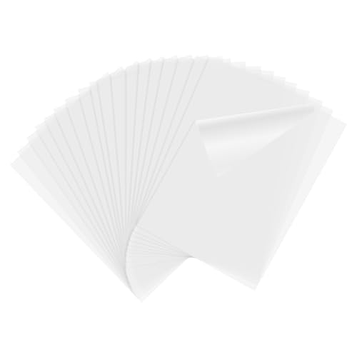 Feuilles acétate transparentes A4 épaisses et résistantes à la chaleur du plastique