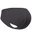 Everbellus Women's Padded Seamless Butt Hip Enhancer Panties Boy Shorts Black L