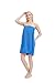 GUODDS Women Shower Wrap Towel Lightweight Bath Body Spa Wrap Adjustable Closure Bathrobe Sky Blue L