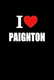 paignton devon uk  I Love Paignton: Paignton Journal Style Composition Notebook
