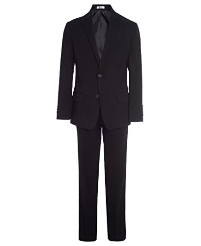 Traje de niño de dos piezas elegante en gris formal