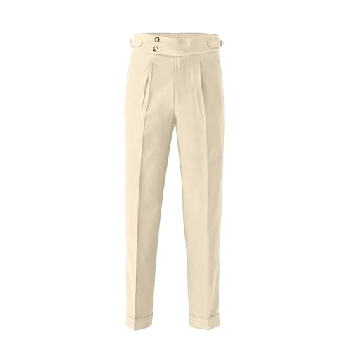 Pantalon de costume leger coupe droite business pantalon ete homme - 2