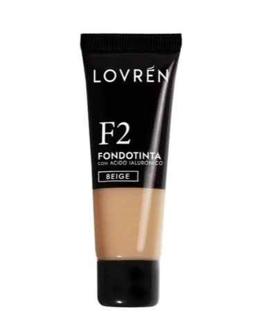 Lovren Fondotinta Con Acido Ialuronico F2 Beige