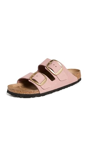 Birkenstock Women's Arizona Big Buckle Sandals, Old Rose, Pink, 9 Medium US