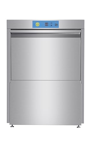 3 or 1-phase Commercial Undercounter Dishwasher, 208-240V, Need electrician to install, High temperature, 30 Racks/Hour, H50-S1 ETL