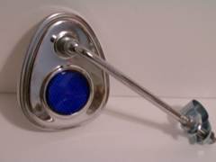 Tear Drop Mirror Blue Reflector