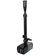 WaterRebirth (HSUP-2100F) Submersible Water Pump With Fountain Jets - Pond Pump - Submersible Pum...