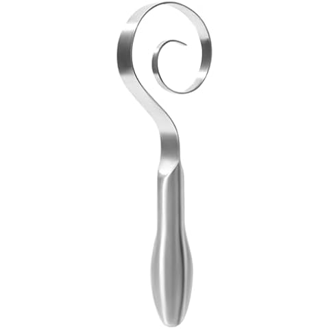 OYV Seamless Dough Whisk, 18/10 Stainless Steel Danish Dough Whisk, 10" Bread Whisk for Cooking, Whisking, Sourdough, Pizza, Pastry, Cake Batter, and Biscuits, Dishwasher Safe Dutch Whisk. Cover