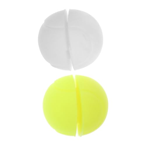 GRIRIW 2Pcs Plastic Tennis Racket Dampener Vibration Absorber for All Rackets Easy to Use Tennis Accessories