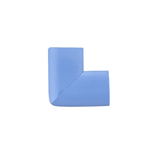 Image of uxcell Corner Guards Edge Protectors, 4Pack Foam Safety Bumper L Shape, 55mm /2.16 inch(L) for Furniture Corner Table Edge Guard, Blue