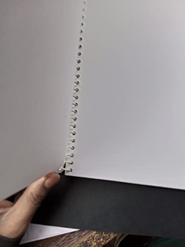 Image of KRASHTIC A5 Acrylic Sketch Book for Drawing and Sketching, 140 GSM Thick Ivory Paper, 50 Sheets, 5.8 X 8.3 Inch, for Kids, Students, Artists