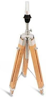 Vintage Wooden Desk/Floor Lamp Nautical Tripod Stand by Nauticalmart