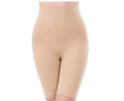 vihrik Women's High Waist Seamless Shapewear Shorts | Tummy Control Innerwear for Dresses | Soft Stretch Slim Fit Body Shaper | Invisible Under Outfits Tummy Tucker Women Belly Fat-picture-32