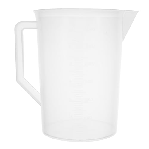 JEWEDECO �v���X�`�b�N���I�C���v�ʃJ�b�v 3000ml �����ڐ���t�� �n���h���t ��e�ʉt�̃��W���[�J�b�v �����ԏC���p�I�C���v����