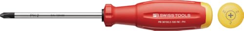 PB SWISS TOOLS �s�[�r�[�X�C�X�c�[���Y �X�C�X�O���b�vEVO ���C���{�[ �v���X�h���C�o�[ M3-5�l�W�K�� �T�C�YPH2 ����100mm �S��209mm ���b�h 38190.2-100RE