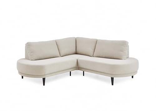 Atlantic Home Collection Ronny Sofá rinconero (Ancho x Profundo x Alto): 199 x 199 x 82 cm, diseño simétrico