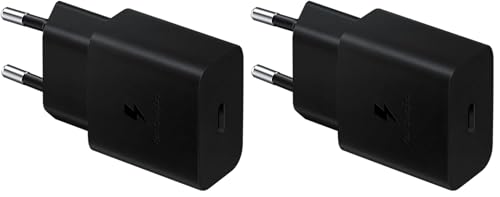 Samsung Travel Charger USB - C EP-T1510XBEGEU Noir (Lot de 2)