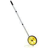 Uadme Ruota di Misurazione, 0-9999,9m Rotella Metrica, Ruota di Misura Pieghevole, per Distanze Rettilinee e Curve, Strumenti di Misura e Layout