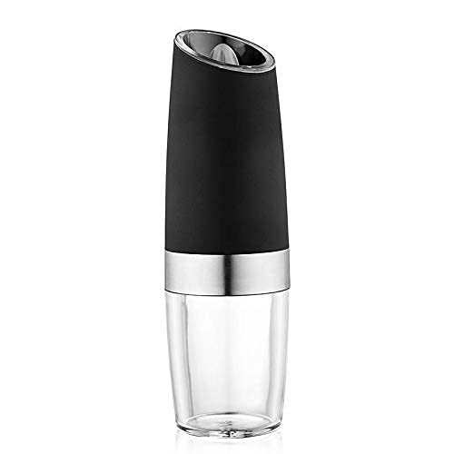 Moulin à poivre électrique automatique RWRAPS moulin à grains d'épices et sel noir