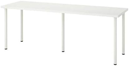Ikea LINNMON/ADILS Fibreboard Acrylic Table 200x60 cm (78 3/4x23 5/8") (White)