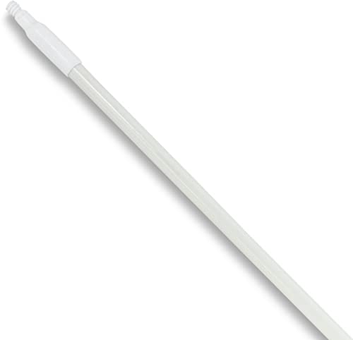 Image of SPARTA 48 inch Fiberglass Replacement Handle with 3 /4 inch Acme Thread Tip, Polyester Veil Reinforced, Hanging Cap, Commercial Cleaning, White