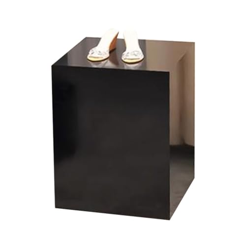 Widppsopt Soporte de pedestal de exhibición, rectangular coleccionable, plataforma de base portátil, soportes elevadores para escultura exposición, decoraciones de fiesta (tamaño: 40 x 40 x 50 cm)