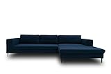 RÜCKEN: Der Rücken des Ecksofas ist in Oberstoff bezogen. Somit ist das Sofa auch frei im Raum platzierbar.
