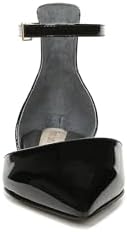 Franco Sarto Womens Racer Flat D'Orsay Pointed Toe Shoe Black Patent 8.5 M | Image 5