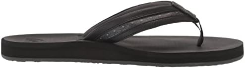 Quiksilver Men's Carver Squish Flip Flop Sandal, Black 1, 12 | Image 5