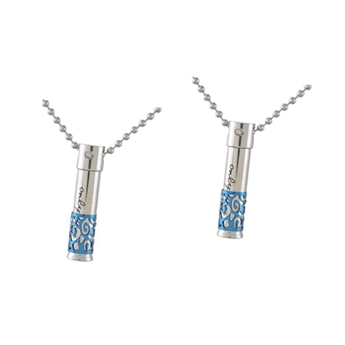 USHOBE 3 Pecas Colar De Cinzas Jóias De Lembrança Colar De Amor Colar De Urna Colares De Urna Para C