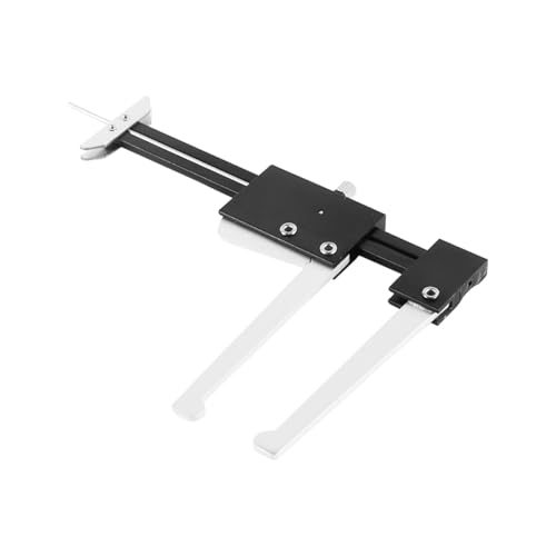 Laroal 0–60 mm Bremsscheiben-Reifentiefenmessschieber, 0,1 mm Genauigkeit, tragbares Bruchmessschieber-Messwerkzeug, hochpräzises Messgerät für Bremsscheiben und Reifenprofil