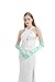Long Light Aqua Gloves Costume Women, Long Light Aqua Satin Elbow Length Gloves Opera Halloween Outfits Cosplay 1920s Great Gatsby Party Formal Evening Prom Masquerade Balls Vintage Flapper Dress up