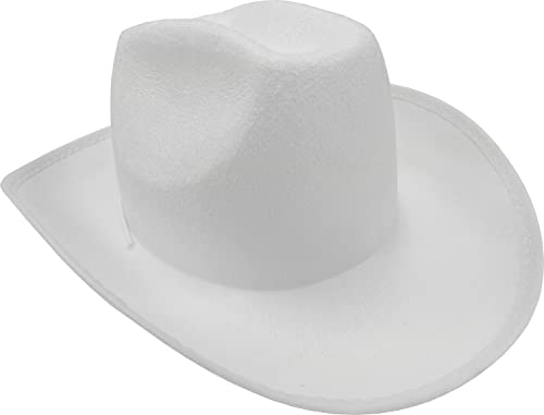Adult's Rodeo White Cowboy Hat Costume Accessory