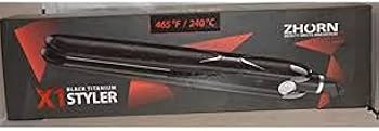 Prancha Chapinha de Cabelo X1 Styler Black Titanium Zhorn 250