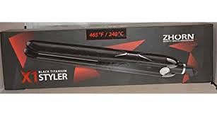 Secador Cabelo Supreme Lizze 2600w + Prancha Chapinha X1 Black Titanium Zhorn 220v