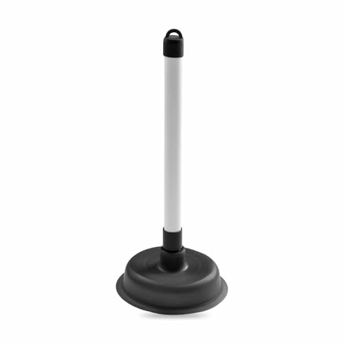 Plunger Toilet Plunger Drain Unblocker Plunger Sink Drain Plunger Bathrooms Kitchens Sinks Baths and Showers Suction Cup Cleaner Toilet Pump Unblocker Plumbers Plunger Powerful Plumbing(1 Count)