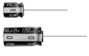 Aluminum Electrolytic Capacitors - Leaded 1000uF 25V 20% 105c (1 piece)