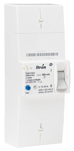 ITRON - Disjoncteur EDF 15/45A 230V Sélectif