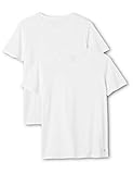 weiße Marc O´Polo T-Shirts für Herren im praktischen Doppelpack runder Halsausschnitt kleines Marc O´Polo-Flockmotiv am Saum perfekte Passform durch komfortablen Elastan-Anteil in stilvoller Schachtelverpackung angenehm weiche, elastische Single-Jersey-Qualität