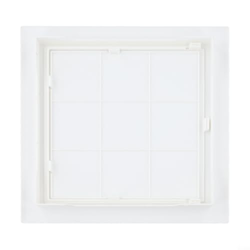 Panel de acceso de puerta de inspección de tuberías, diseño con bisagras para inspecciones rápidas y convenientes (170 x 170 mm)