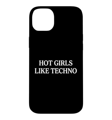 Hot Girls Like Techno �X�}�z�P�[�X iPhone 14 Plus �p