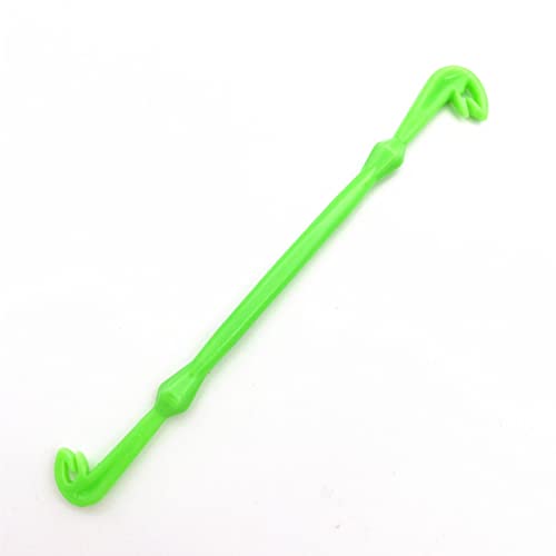 GZXYUAN 4 szt. Easy Hook Loop Tyer Plastikowy hak Strzelec do krawata szybkie wędkarstwo gwóźdź ręczny węzeł wiązanie narzędzie wędkarskie wędkarstwo muchowe zestaw poziomów
