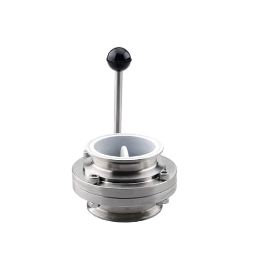 Vanne papillon manuelle 38mm pour éliminer les risques de fuite